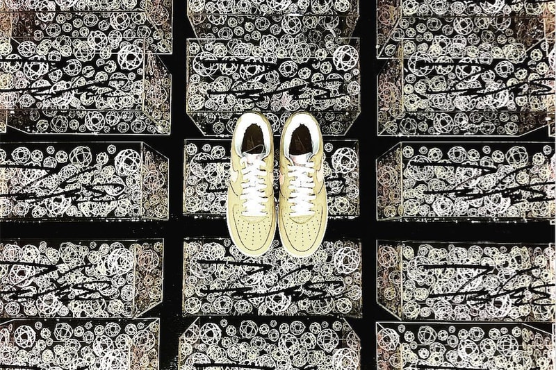 Nike Air Force 1 Linen KITH Futura Collaboration Ronnie Fieg