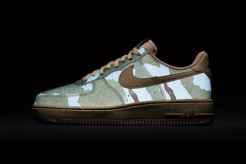 Nike Air Force 1 Low Reflective Desert Camo