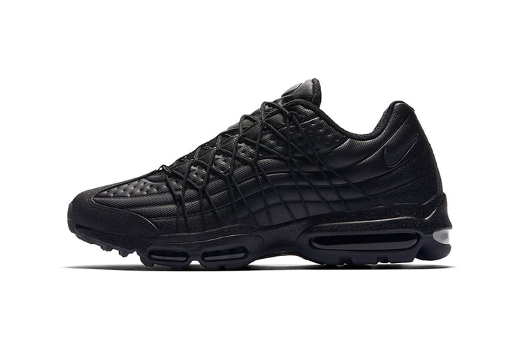 The Nike Air Max 95 Ultra Receives the Blacked-out Treatment