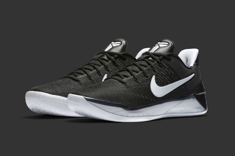 Nike Kobe Bryant A.D. Black and White Basketball Sneaker