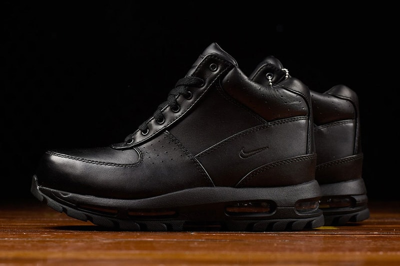 Nike Air Max Goadome Sneaker Boot Black White Winter