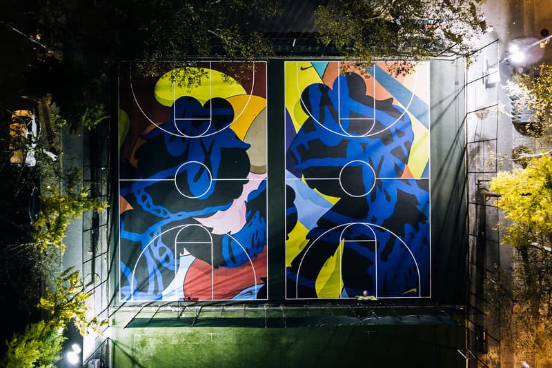 KAWS x Nike New York Made Stanton Street Courts