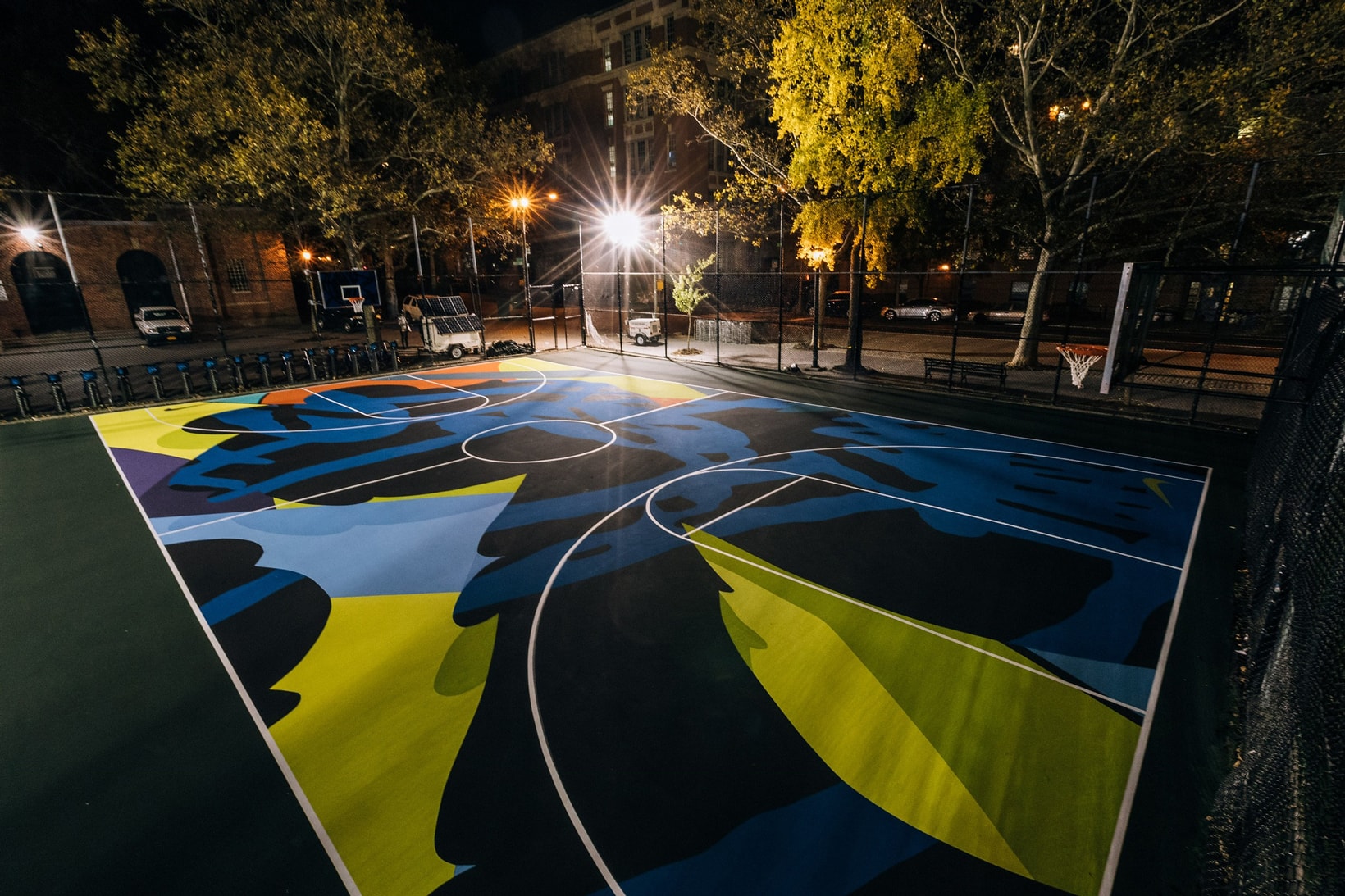 KAWS x Nike New York Made Stanton Street Courts