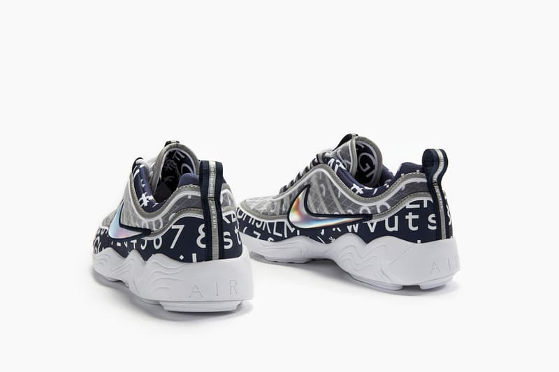 NikeLab x Roundel Air Zoom Spiridon White Navy Images