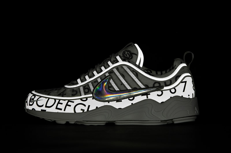 NikeLab x Roundel Air Zoom Spiridon White Navy Images