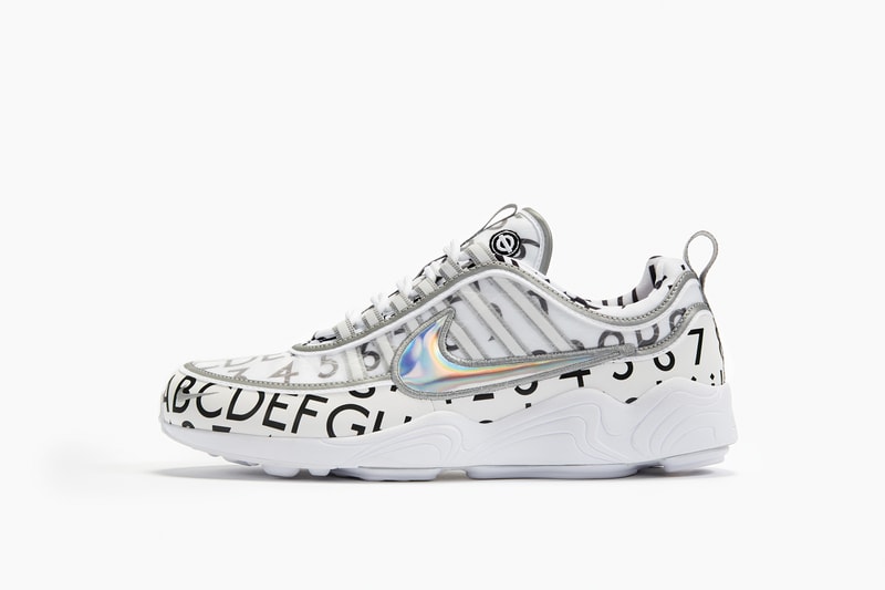 NikeLab x Roundel Air Zoom Spiridon White Navy Images