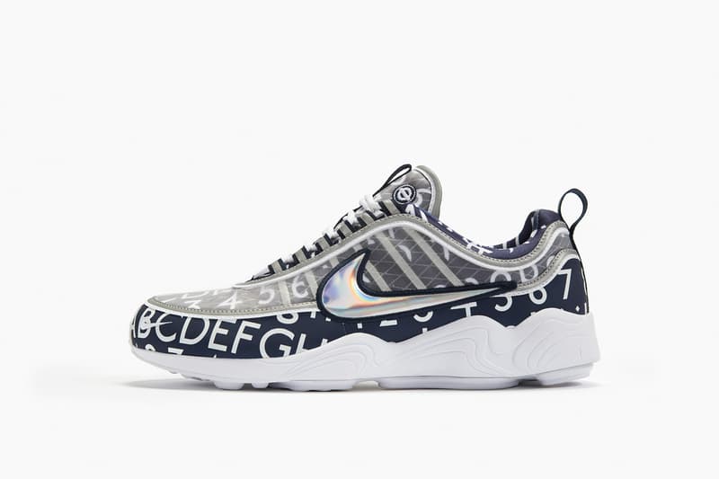 NikeLab x Roundel Air Zoom Spiridon White Navy Images