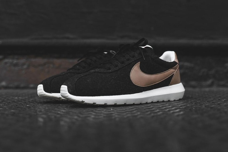 Nike Roshe LD-1000 Black Veg Tan leather white phylon midsole