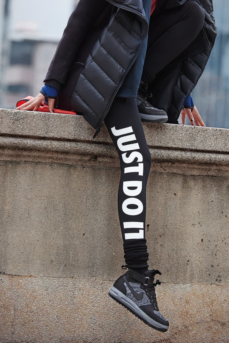 Nike Sportswear and SneakerBoots Holiday 2016 Editorial Tech Fleece Aeroloft