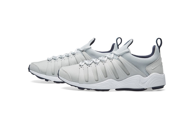 Nike Zoom Spirimic QS Metallic Platinum Midnight Navy