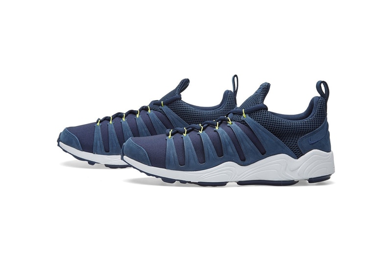 Nike Zoom Spirimic QS Metallic Platinum Midnight Navy
