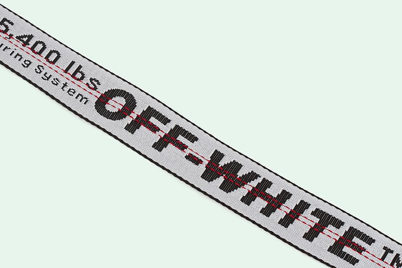 OFF WHITE White Colorway Industrial Belt