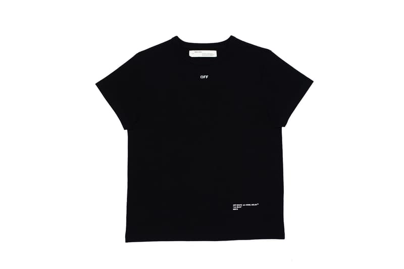 OFF-WHITE Lil Silva 2016 Fall Winter Collaboration Vinyl Music T-shirt Tees Virgil Abloh