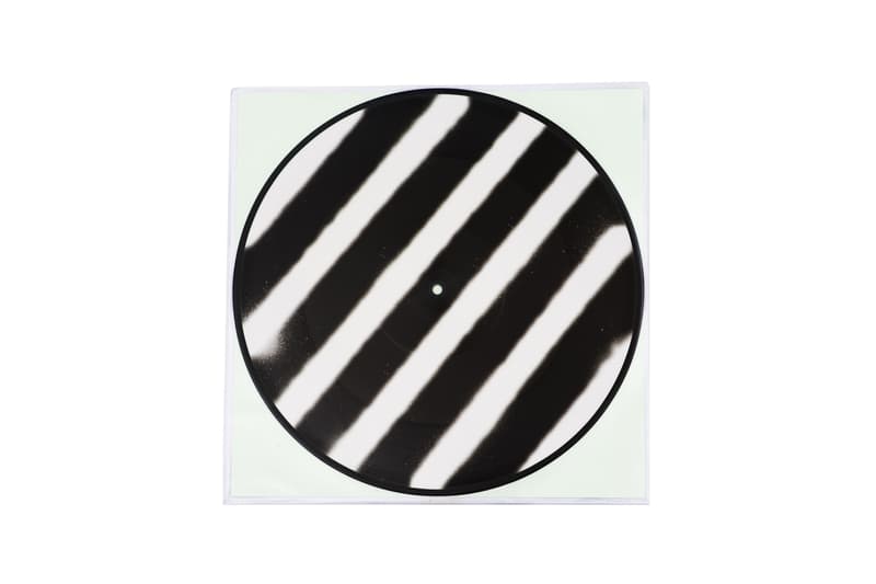 OFF-WHITE Lil Silva 2016 Fall Winter Collaboration Vinyl Music T-shirt Tees Virgil Abloh