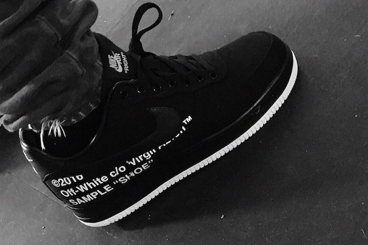Could We Be Seeing an Off-White™ x Nike Air Force 1 Release Soon?
