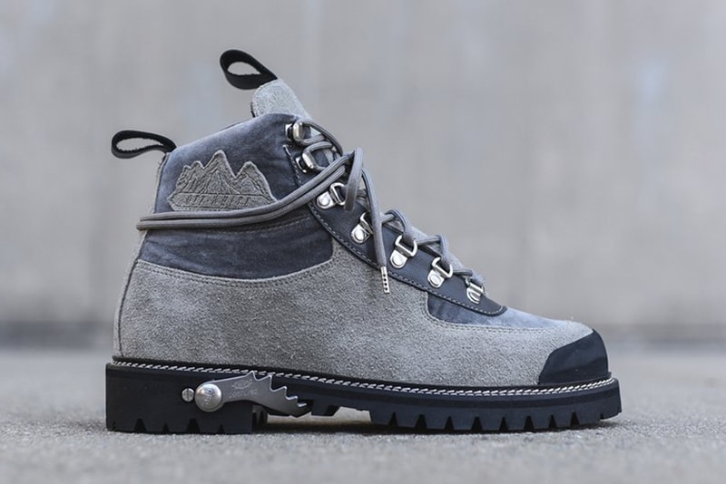 OFF WHITE VIRGIL ABLOH Cordura Hiking Boots 2016 Fall Winter