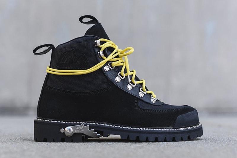 OFF WHITE VIRGIL ABLOH Cordura Hiking Boots 2016 Fall Winter