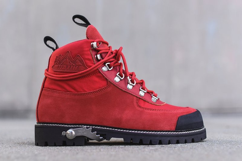 OFF WHITE VIRGIL ABLOH Cordura Hiking Boots 2016 Fall Winter