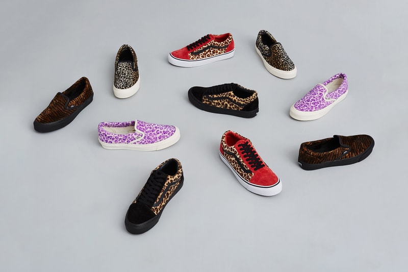 Opening Ceremony Vans Vault Big Cat Leopard Tiger Old Skool Classic Slip On