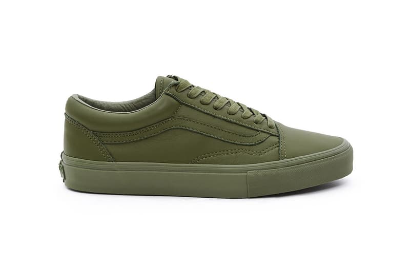 Opening Ceremony Vans Leather Mono Pack