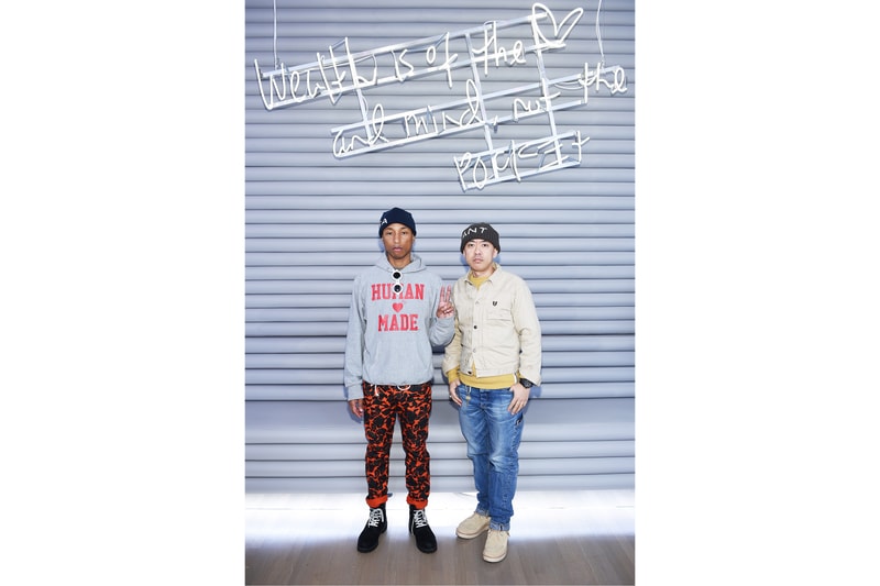 Pharrell Nigo Billionaire Boys Club ICE CREAM New York Flagship Store