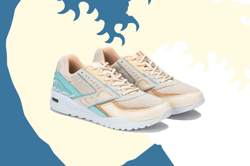 Pink Dolphin and Brooks Japanese Wave Art Collaboration