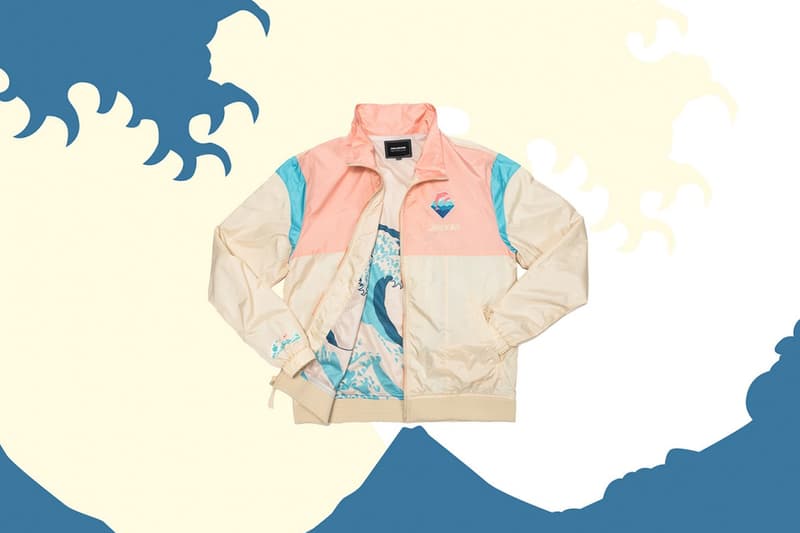 Pink Dolphin and Brooks Japanese Wave Art Collaboration
