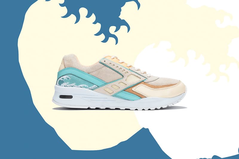 Pink Dolphin and Brooks Japanese Wave Art Collaboration