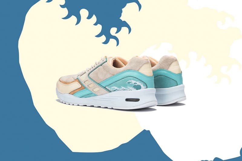 Pink Dolphin and Brooks Japanese Wave Art Collaboration