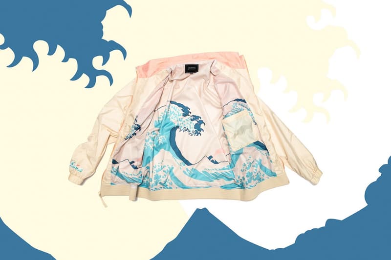 Pink Dolphin and Brooks Japanese Wave Art Collaboration