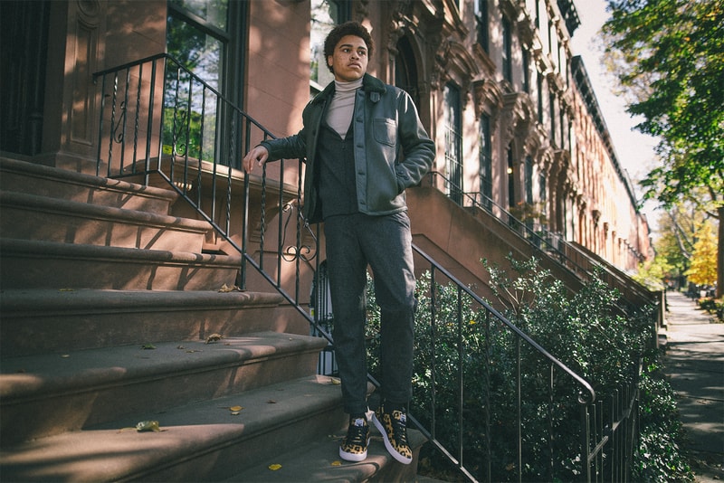 PUMA Clyde Suits Pack Lookbook animal print zebra leopard brooklyn