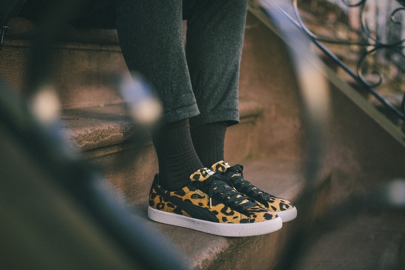 PUMA Clyde Suits Pack Lookbook animal print zebra leopard brooklyn