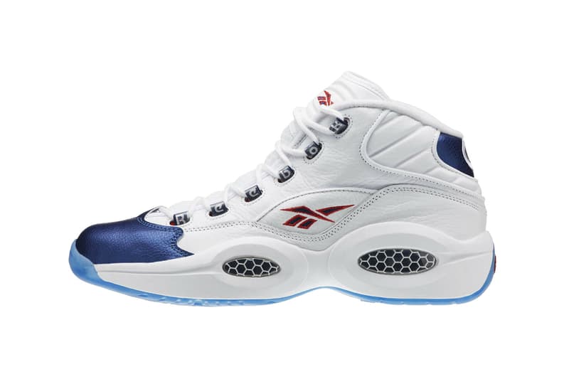 Reebok Question Blue Toe