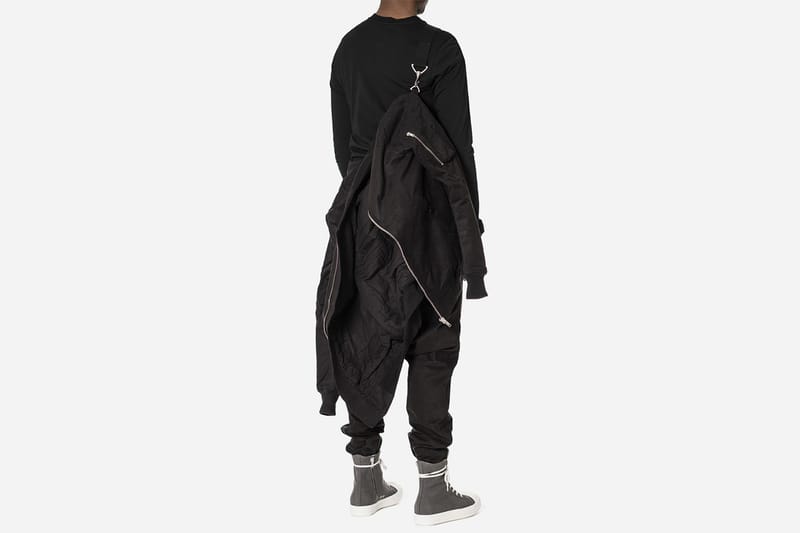 rick owens overcoat