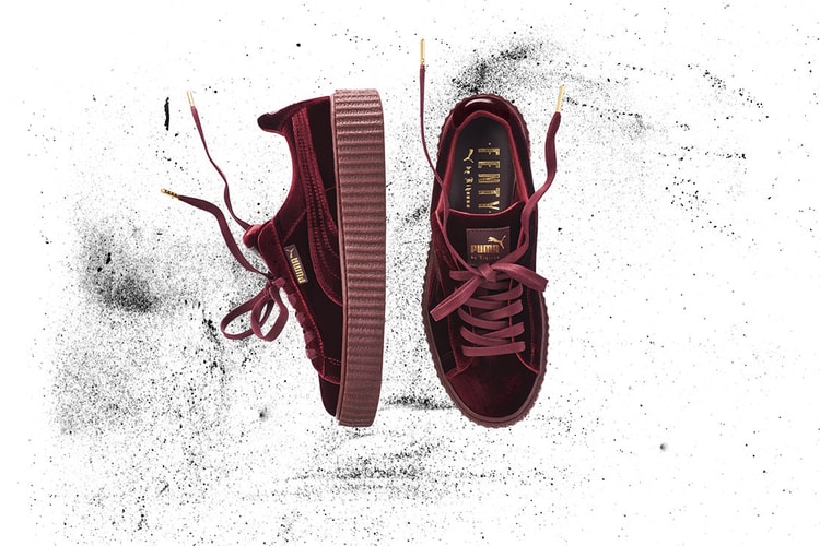 PUMA & Rihanna's New Fenty Creepers Combine Italian Craftsmanship With Velvet