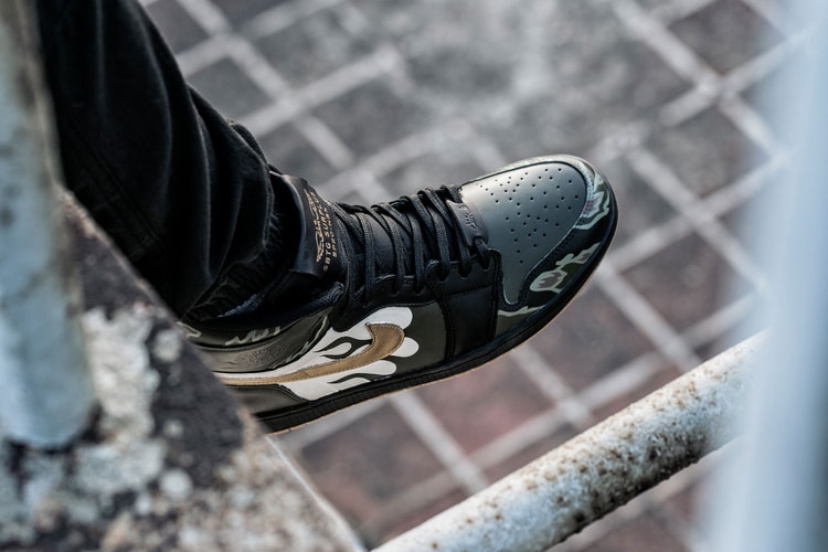 HBX Is Raffling off "Varsity Bones" Air Jordan 1s Customized by SBTG