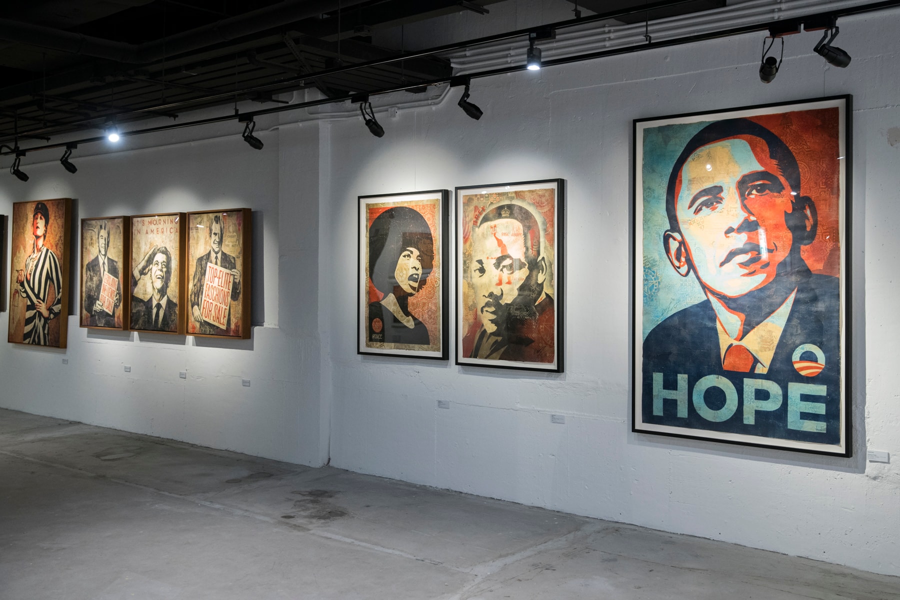 Shepard Fairey Visual Disobedience Solo Exhibition HOCA Foundation