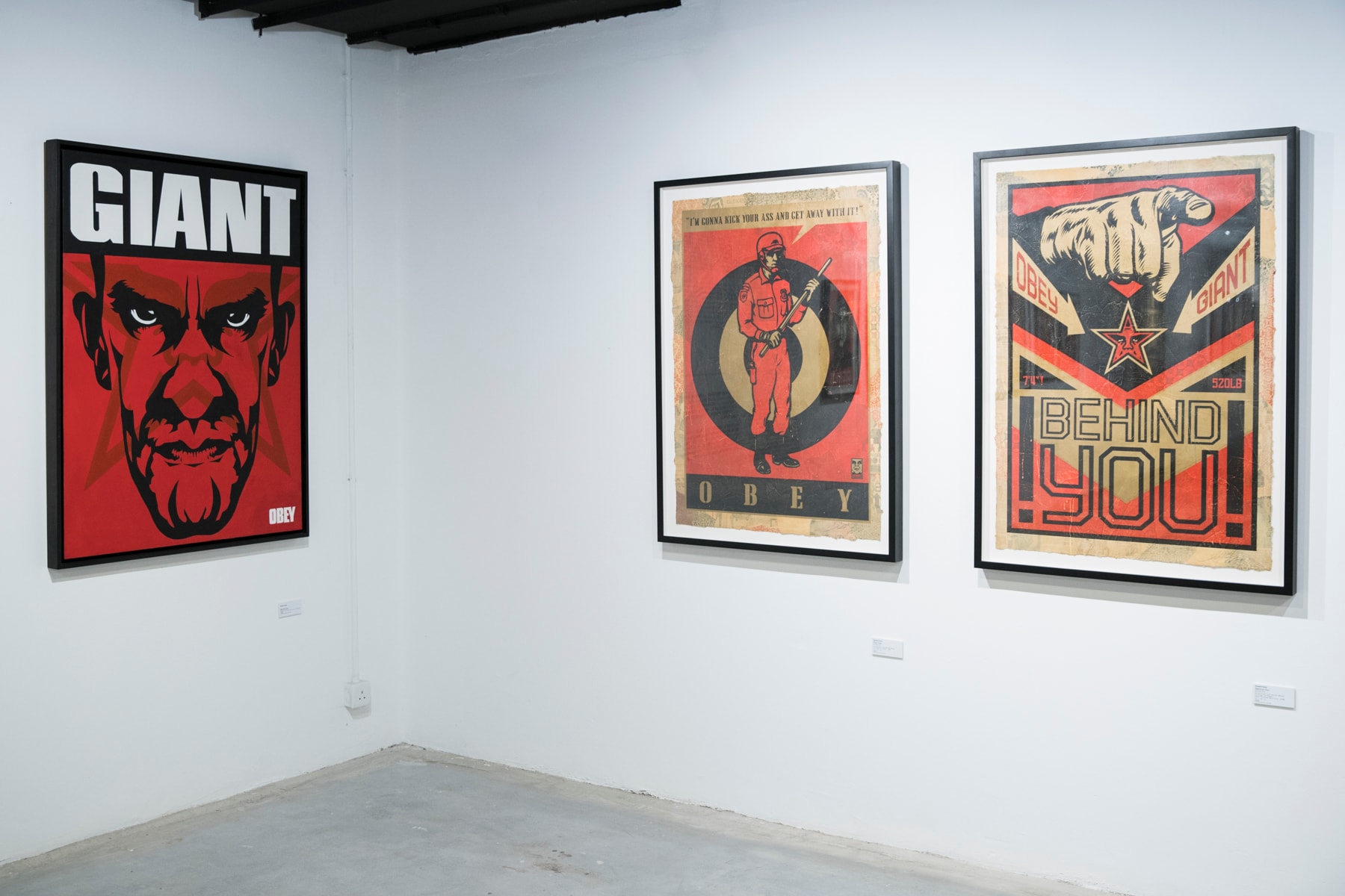 Shepard Fairey Visual Disobedience Solo Exhibition HOCA Foundation