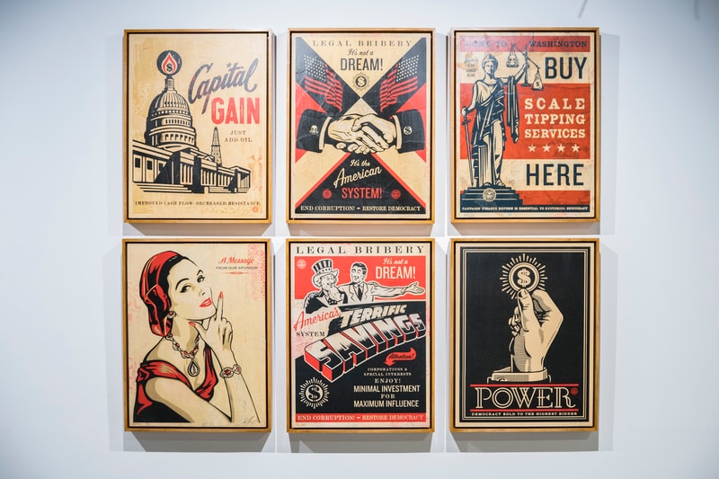 Shepard Fairey Visual Disobedience Solo Exhibition HOCA Foundation