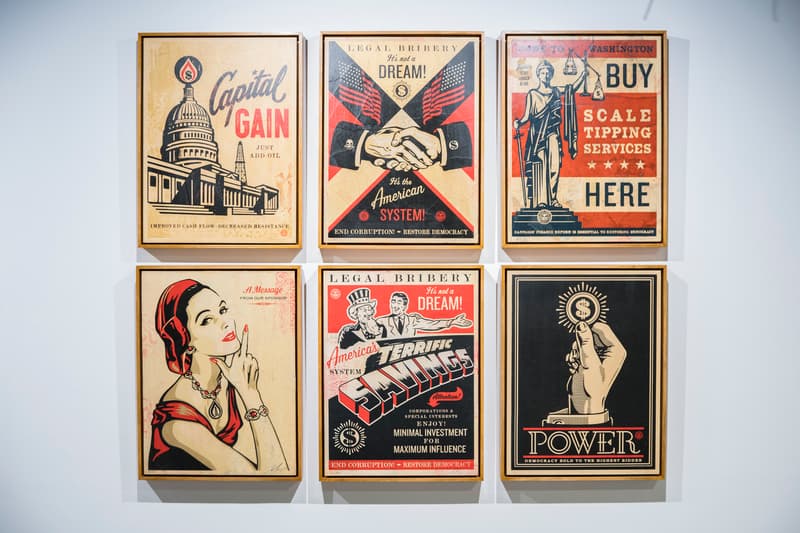 Shepard Fairey Visual Disobedience Solo Exhibition HOCA Foundation