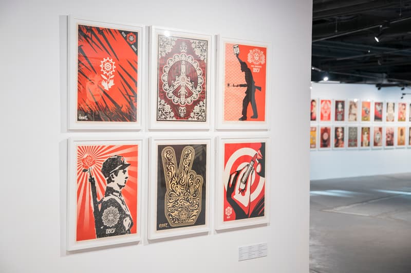 Shepard Fairey Visual Disobedience Solo Exhibition HOCA Foundation
