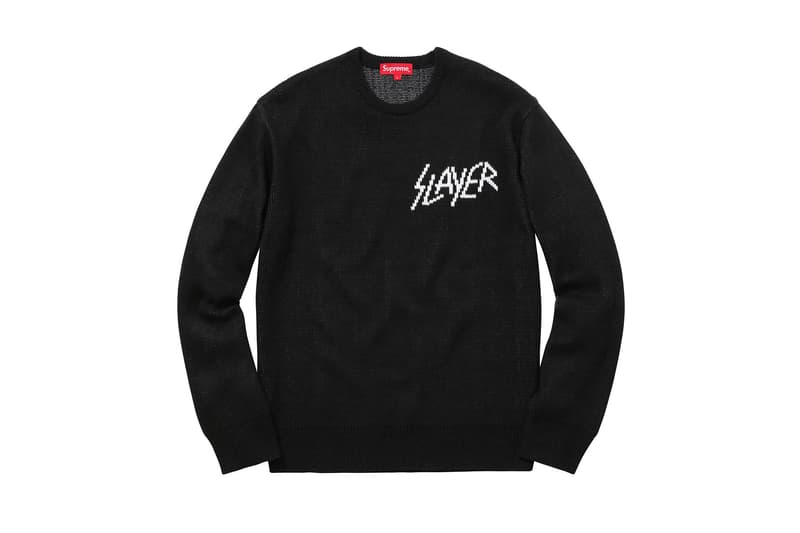 Slayer x Supreme 2016 Fall Collection