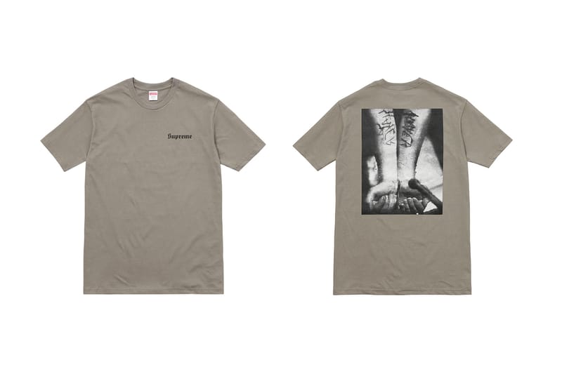 supreme x slayer tee