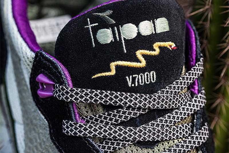 Sneaker Freaker Diadora V7000 Taipan purple