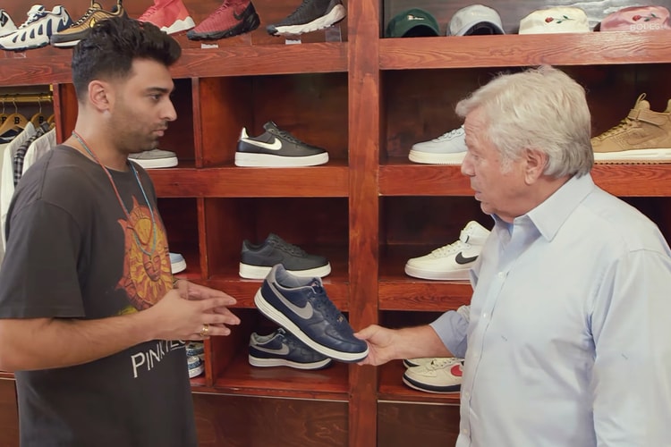 Patriots Owner Robert Kraft Talks About Wearing Sneakers to the White House