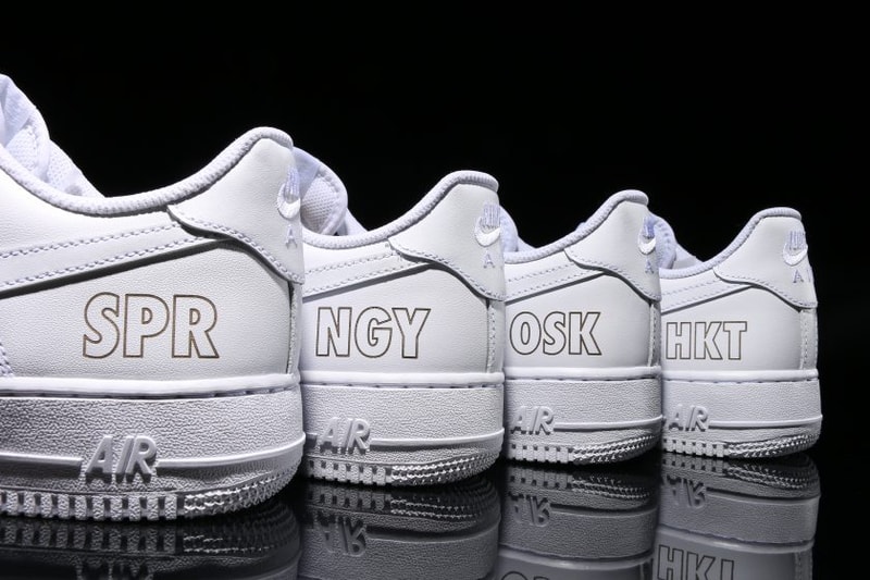 Sports Lab by atmos Nike Air Force 1 Laser Engraved