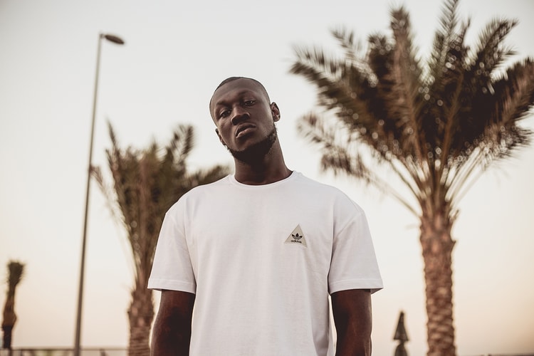 Stormzy Steps out in adidas Originals Apparel for an Exclusive Shoot at Sole DXB