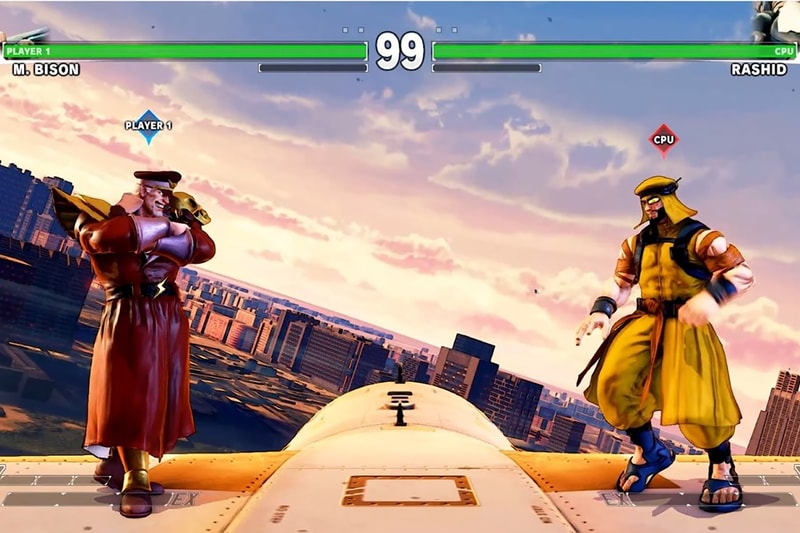 Street Fighter V Skies of Honor Stage M. Bison Vs Rashid Images