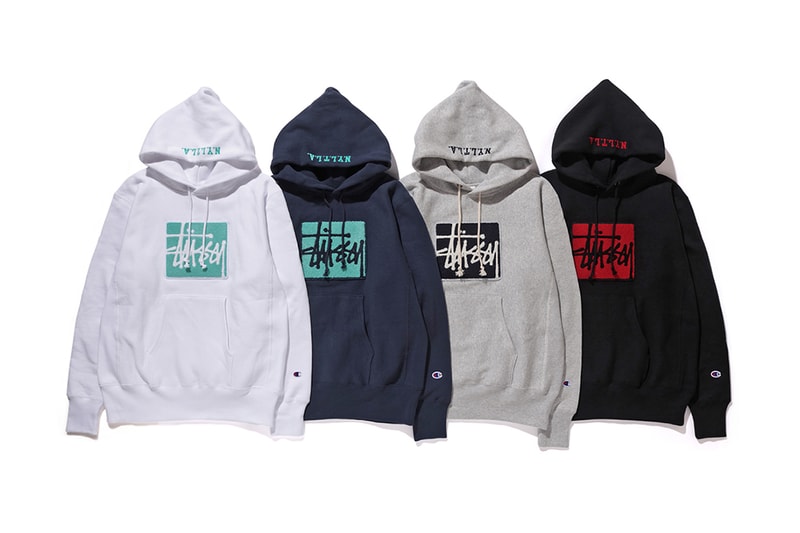 Stussy Champion 2016 Fall Winter Reverse Weave Sweatshirts