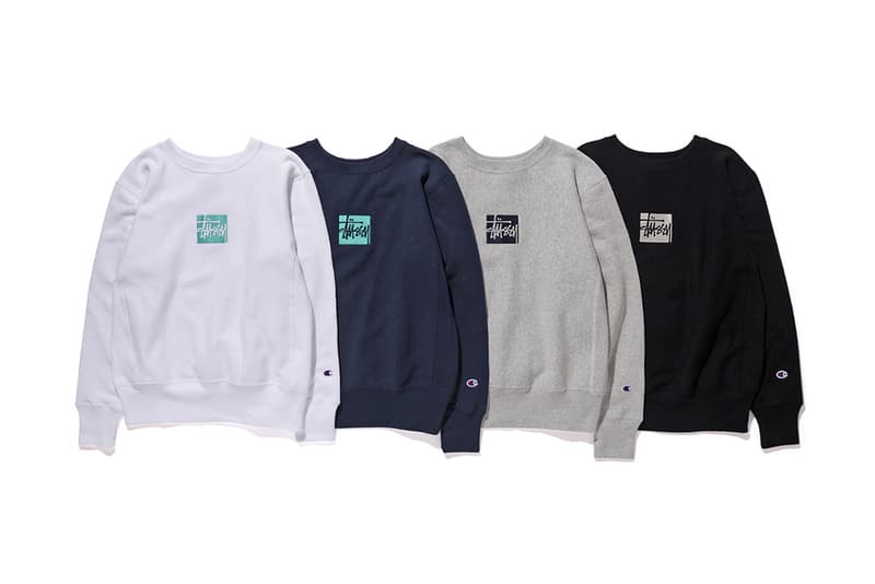 Stussy Champion 2016 Fall Winter Reverse Weave Sweatshirts